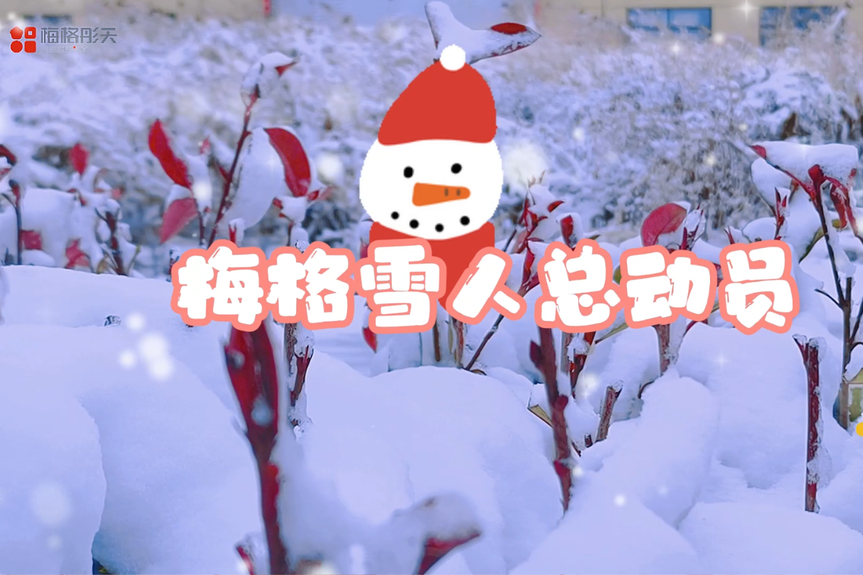 【雪韻“彤”趣】梅格彤天喊你來堆雪人啦